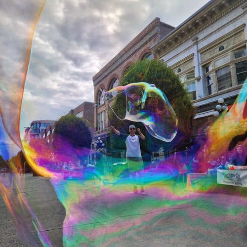 that bubble guy